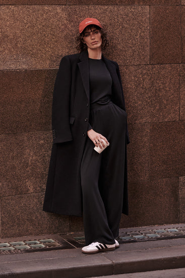 ATHLEISURE WIDE LEG PANT