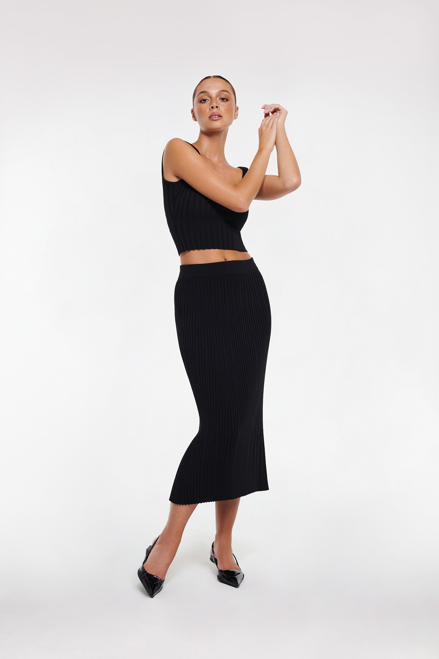 Buy RIB MIDI SKIRT online at Intimo