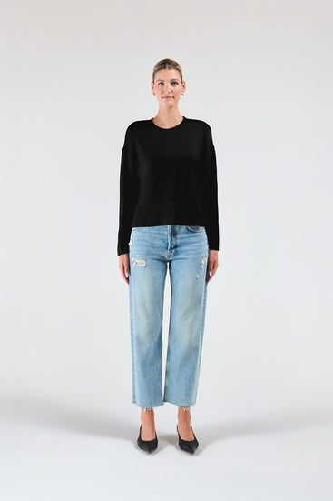MERINO HI LOW SWEATER