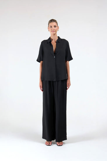 CUPRO SHORT SLEEVE SHIRT
