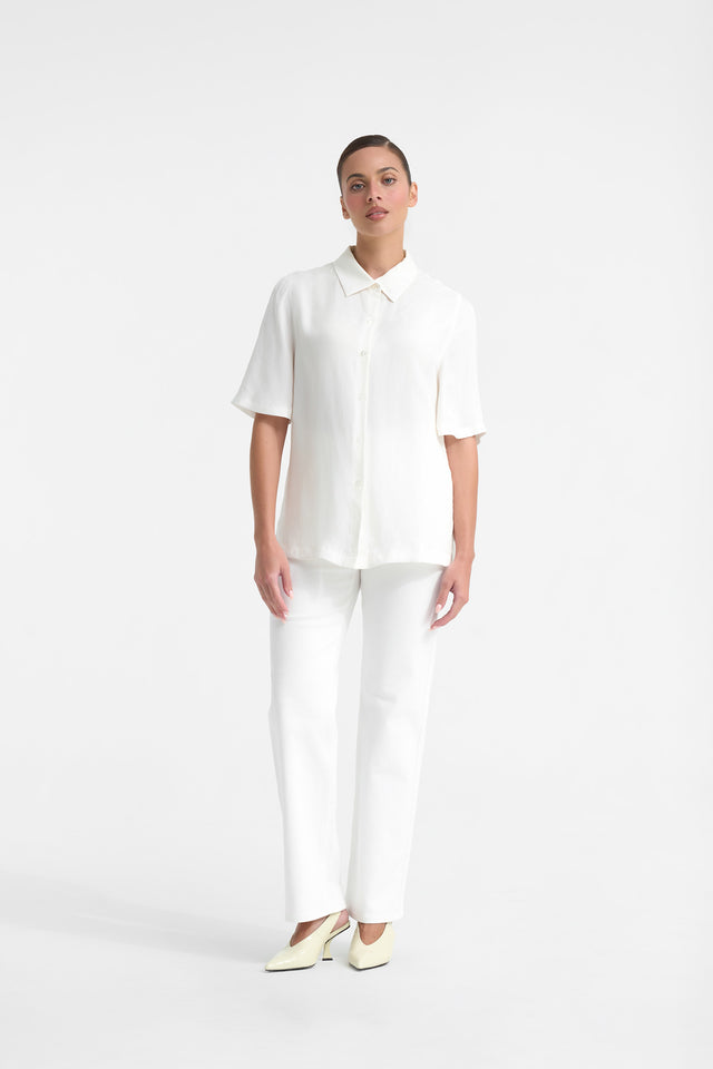 CUPRO SHORT SLEEVE SHIRT