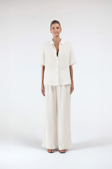 CUPRO SHORT SLEEVE SHIRT