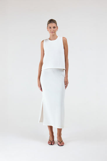 CROCHET KNIT TANK TOP