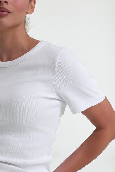 RIB T SHIRT