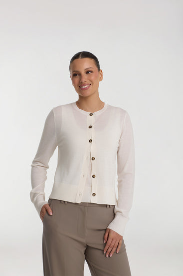 FINE KNIT CARDIGAN