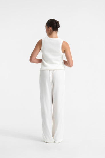 CUPRO WIDE LEG PANT