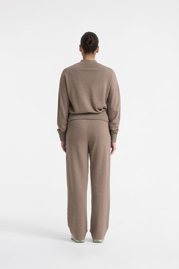 KNIT STRAIGHT LEG PANTS