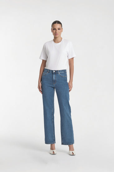 MID RISE STRAIGHT JEAN