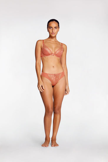 SAVANNAH PLUNGE SOFT CUP BRA